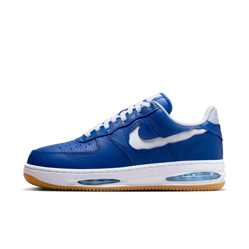 Nike Air Force 1 Low EVO, Tm Royal/Blanco-Azul Acuario-Amarillo Goma, hi-res