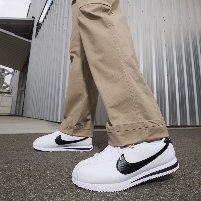 Nike Cortez Leather, BLANCO, hi-res