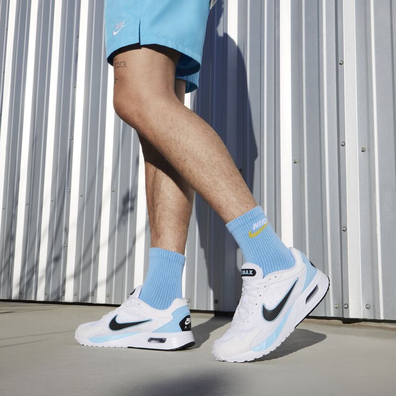 Nike Air Max Solo, Blanco/Negro-Azul Acuario-Blanco, hi-res