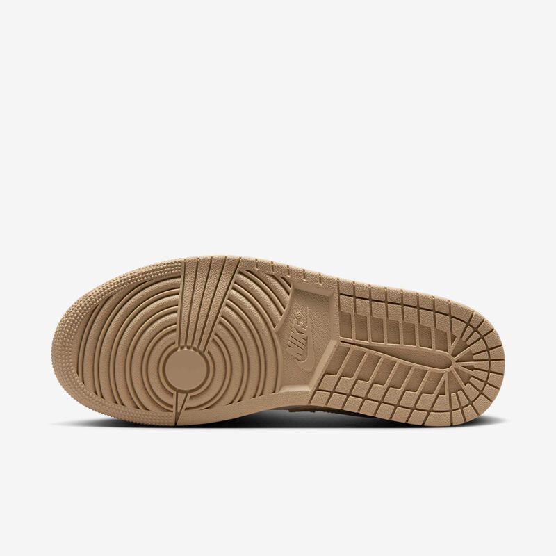 Air Jordan 1 Low, Vela/Marfil Pálido/Ratán, hi-res