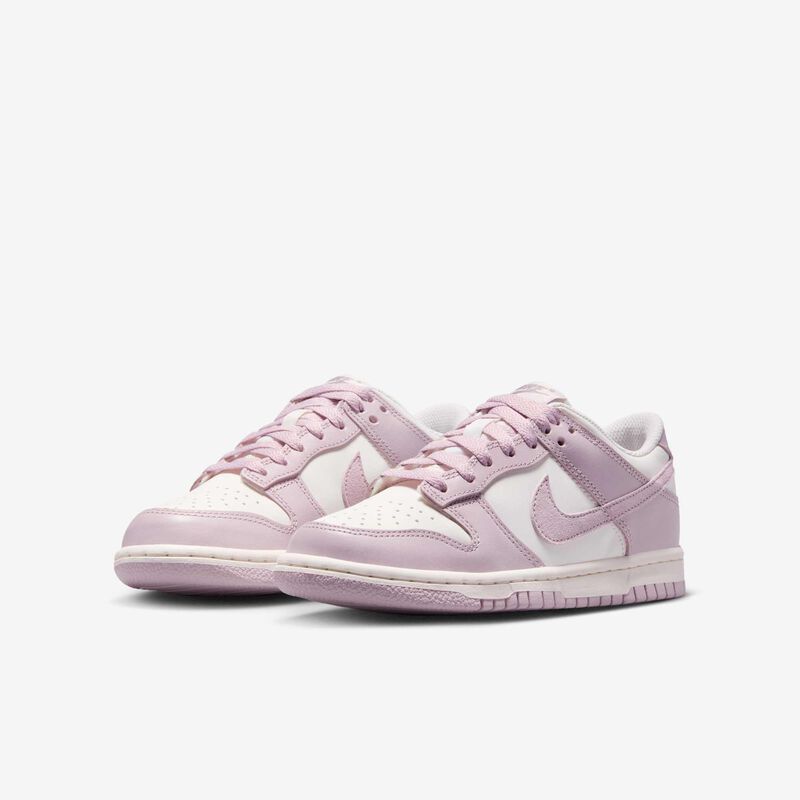Nike Dunk Low, Vela/Piedra Enigma/Rosado Partícula, hi-res
