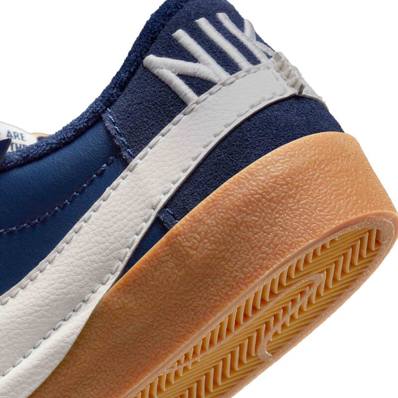 Nike Blazer Low 77 Jumbo, Azul marino medianoche/Goma de mascar Marrón medio/Vela, hi-res