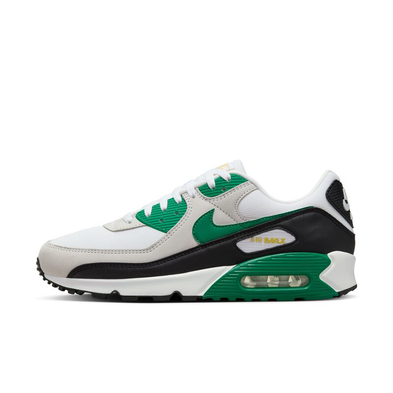 Nike Air Max 90, Blanco/Malacquita-Negro-Malacquita, hi-res