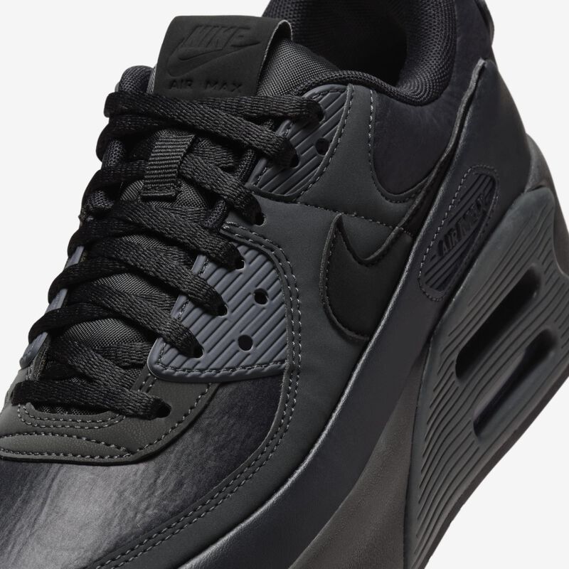 Nike Air Max 90 LV8, Negro Claro/Negro-Gris Humo Oscuro-Antracita, hi-res