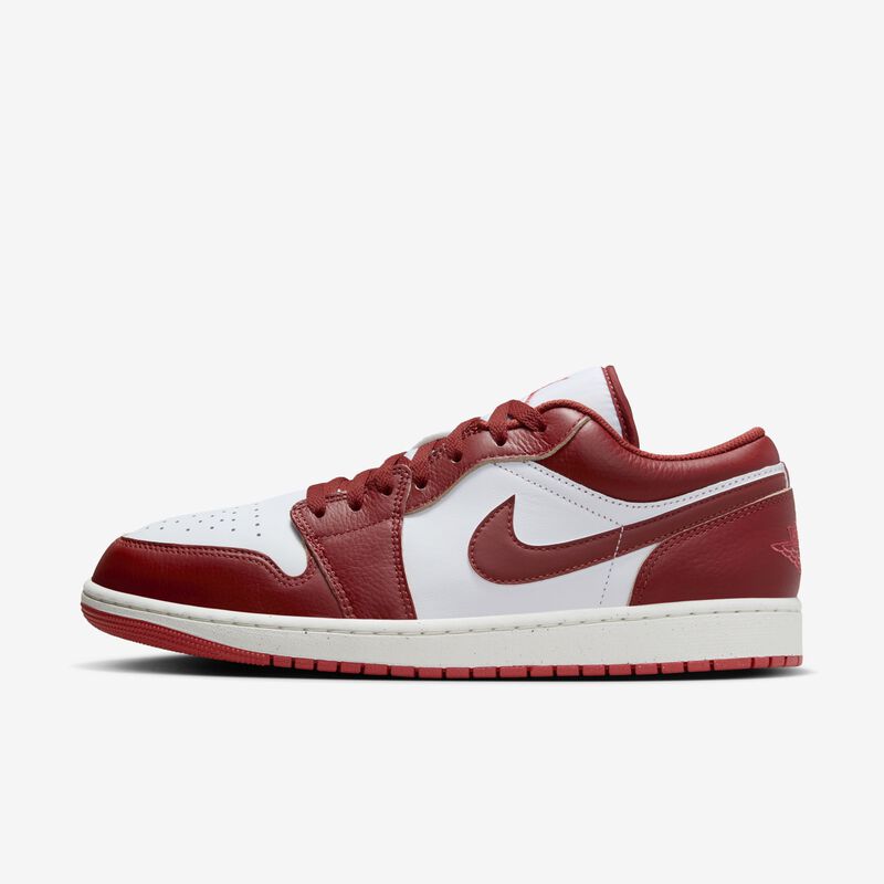 Air Jordan 1 Low SE, Blanco/Duna Rojo-Langosta-Vela, hi-res