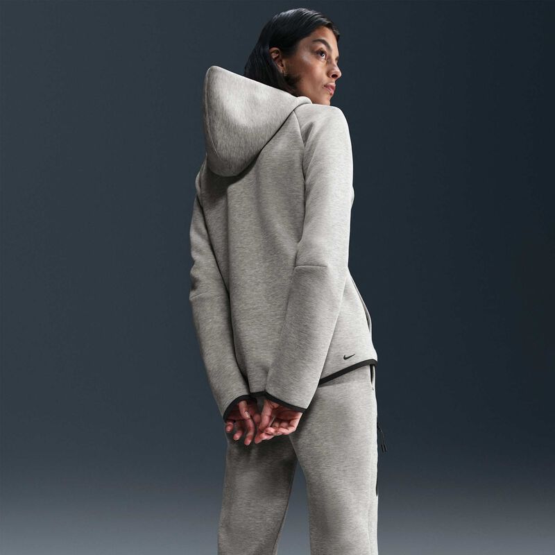 Nike Sportswear Tech Fleece Windrunner, Gris Oscuro Jaspeado/Negro, hi-res