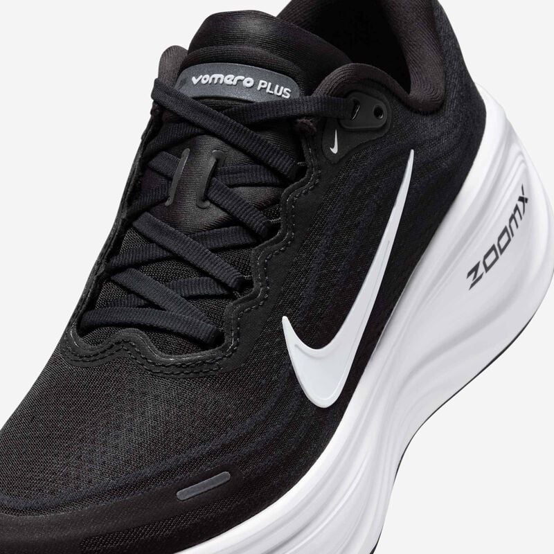 Nike Vomero Plus, Negro/Blanco-Gris Frío-Mtlc Gris Oscuro, hi-res