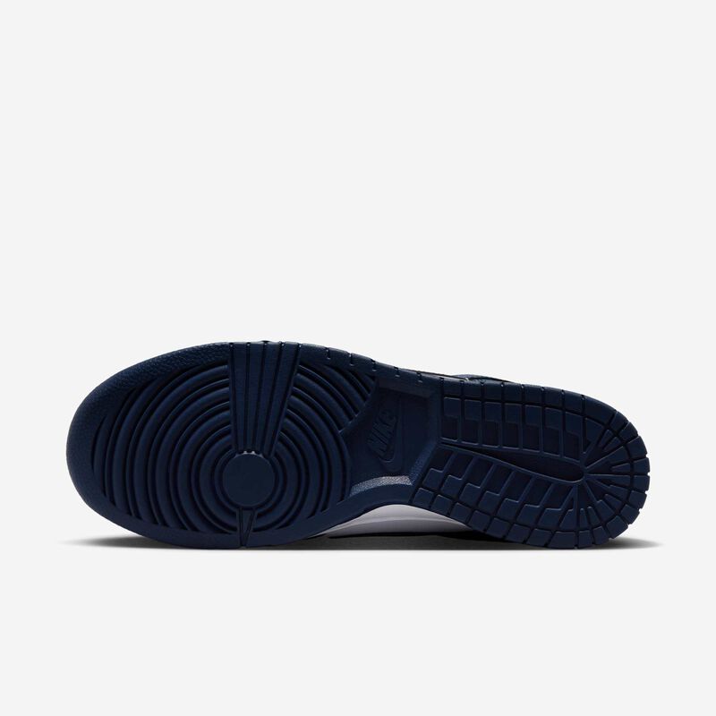Nike Dunk Low Retro, Blanco/Blanco/Azul Marino Medianoche, hi-res