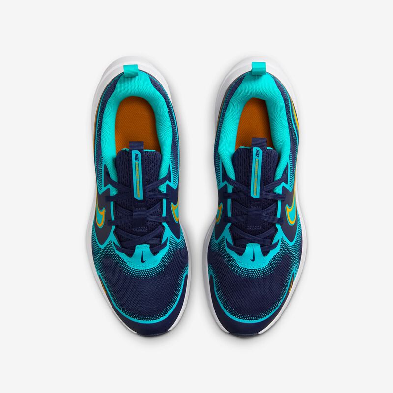 Nike Cosmic Runner, Azul Marino Medianoche/Cactus Empolvado/Blanco/Piel De Naranja, hi-res