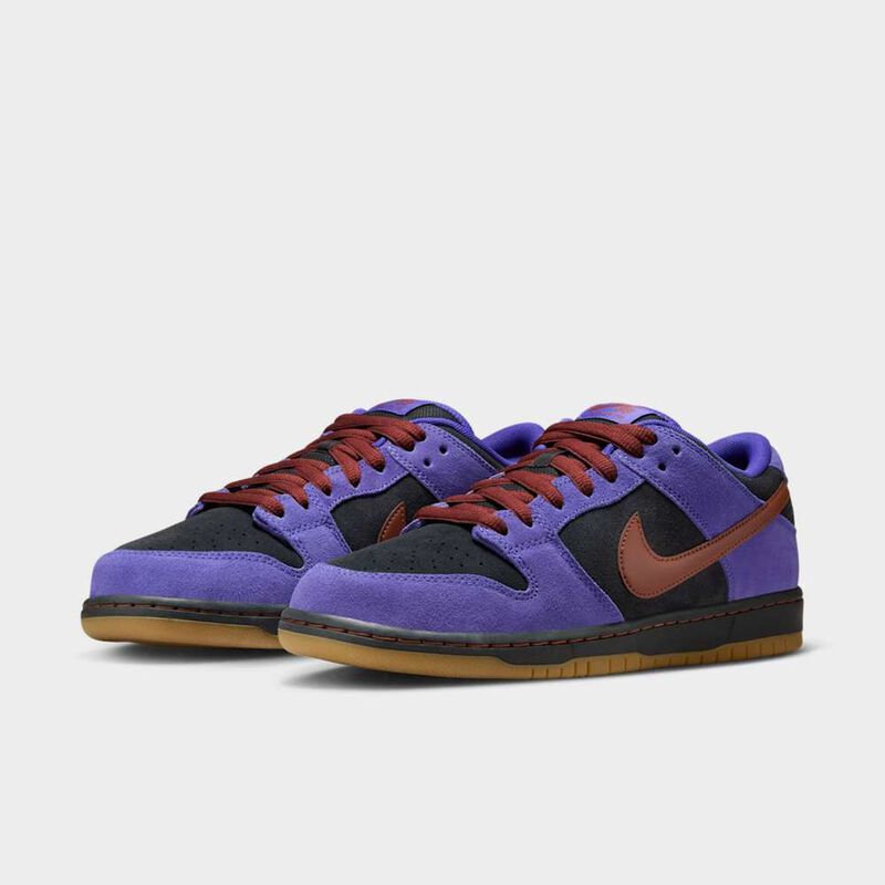 Nike SB Dunk Low Pro, Violeta Persa/Canela-Apagado Noir-Gum Marrón Medio, hi-res
