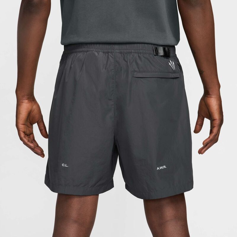 Nike NOCTA Cardinal Nylon Shorts, NEGRO, hi-res