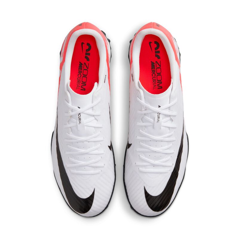 Nike Zoom Mercurial Vapor 15 Academy TF, Carmesí brillante/Negro/Blanco, hi-res