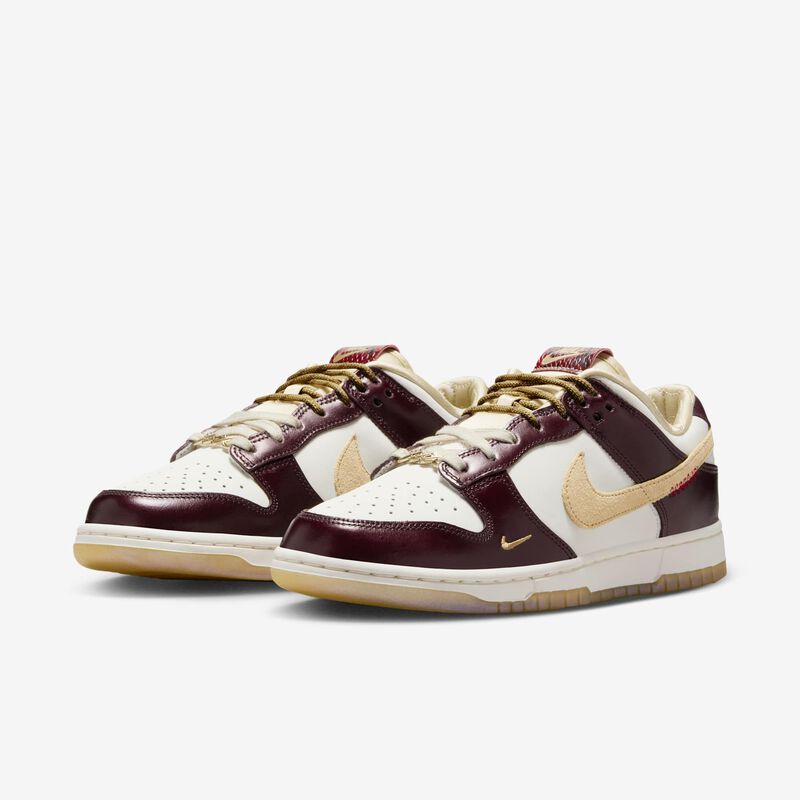 Nike Dunk Low LX, Vela/Vela/Burdeos Crush/Oro Del Equipo, hi-res
