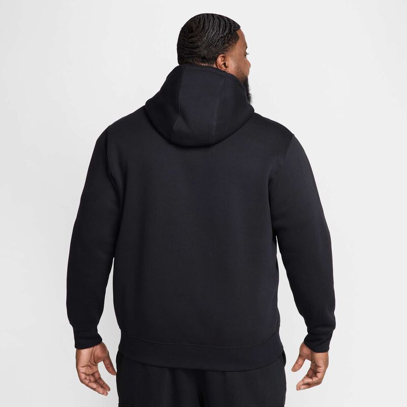 Nike Club, Negro/Negro/Blanco, hi-res