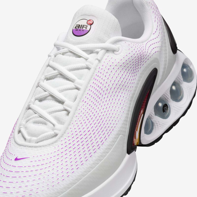 Nike Air Max Dn, Blanco/Vívido Púrpura/Relámpago/Blanco, hi-res