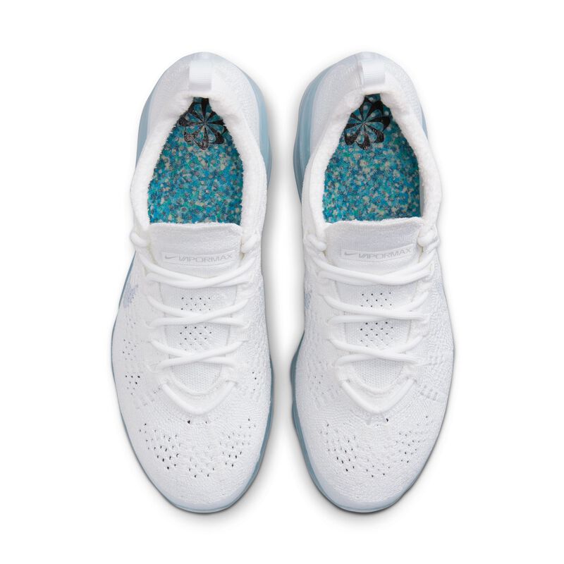 Nike Air VaporMax 2023 Flyknit, Blanco/Plata metalizado/Platino puro, hi-res