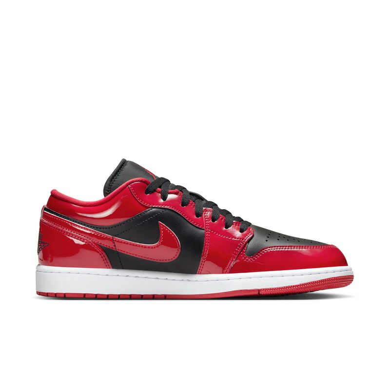 Air Jordan 1 Low Se, Negro/Blanco/Rojo universitario, hi-res