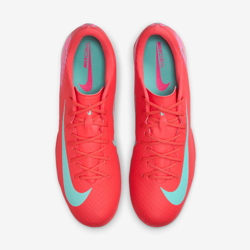 Nike Mercurial Vapor 16 Academy, Brasa Resplandor/Verde Aurora, hi-res