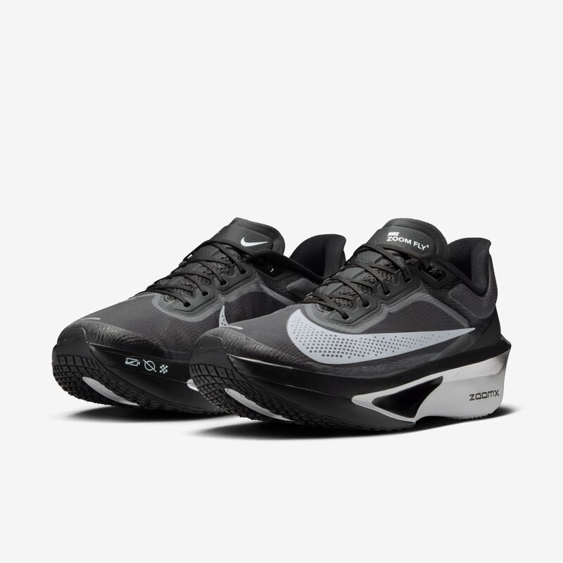 Nike Zoom Fly 6, Negro/Gris Humo Claro/Blanco, hi-res