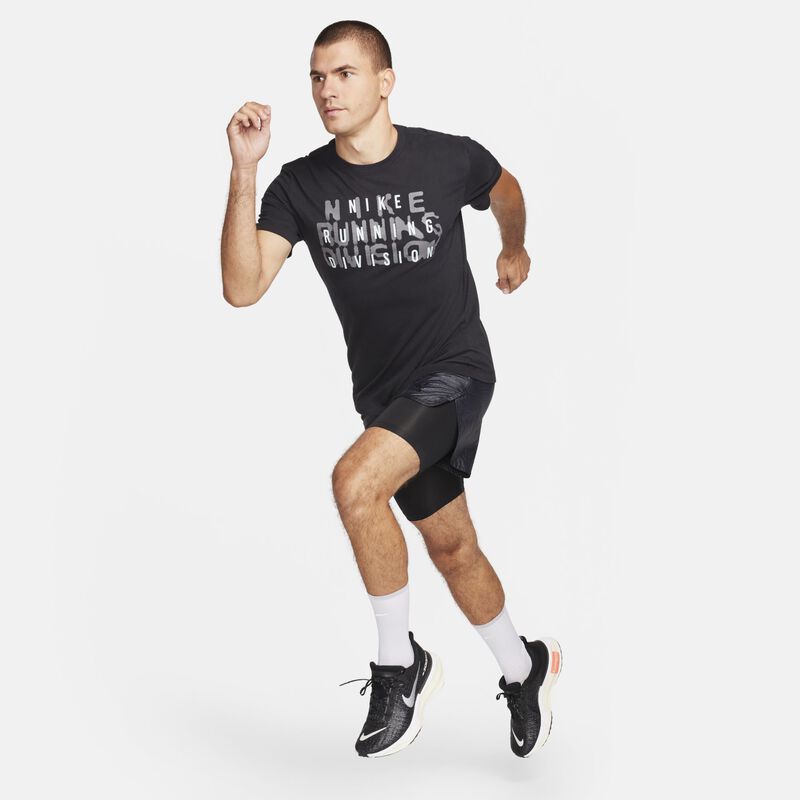 Nike DriFIT Running Division, Negro, hi-res
