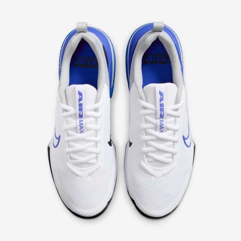 Nike Air Max Alpha Trainer 6, Blanco/Gris Humo Claro/Negro/Hiperroyal, hi-res