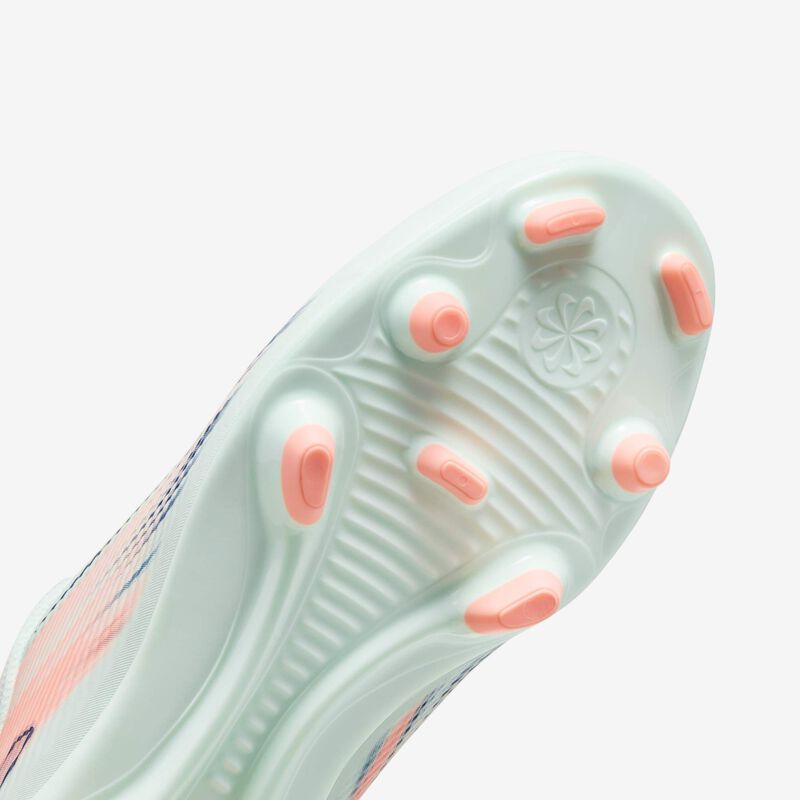Nike Jr. Vapor 16 Club Mercurial Dream Speed, Moneda De Oro Metálico/Pulso Carmesí/Verde Pálido, hi-res