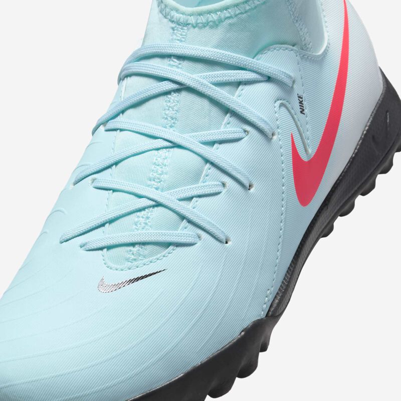 Nike Jr. Phantom Luna 2 Academy, Menta/Sombrío Apagado/Rojo Atómico, hi-res