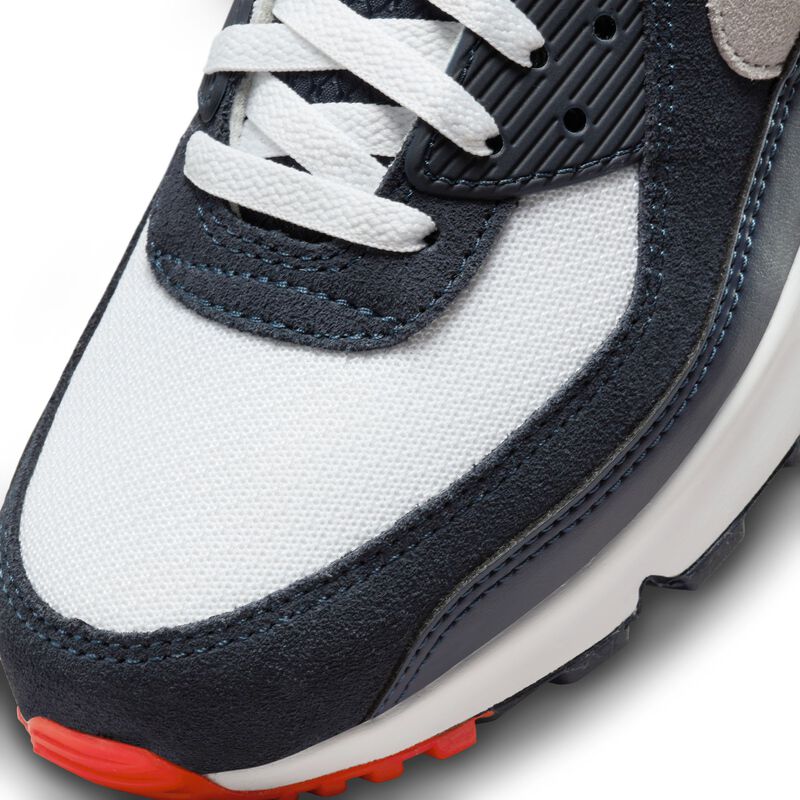 Nike Air Max 90, Obsidiana/Blanco/Rojo pista/Platino puro, hi-res