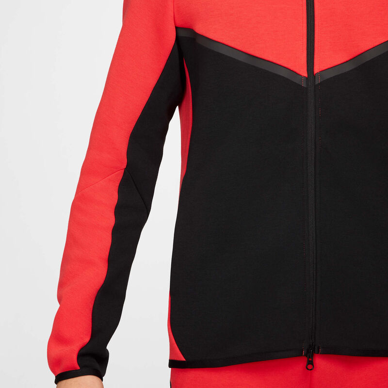 Nike Tech, Carmesí Claro/Negro/Negro, hi-res