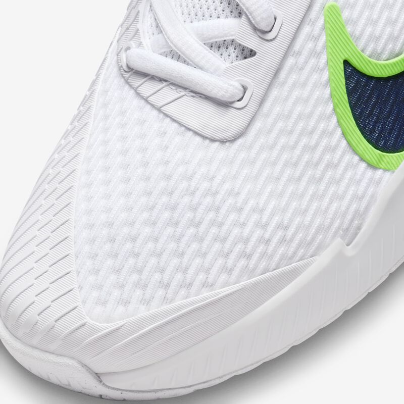 NikeCourt Air Zoom Vapor Pro 2, Blanco/Verde intenso/Verde azulado lavado/Azul marino medianoche, hi-res