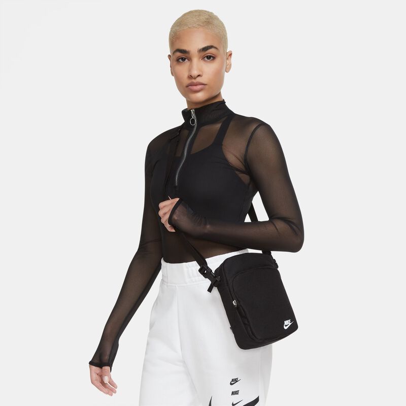 Nike Heritage, Negro/Negro/Blanco, hi-res