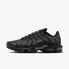 Nike Air Max Plus, Negro/Piedra cavernaria/Azul difuso, hi-res