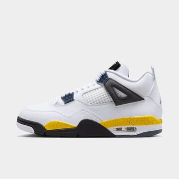 Air Jordan 4 Retro "Tour Yellow", Blanco/Gris azul oscuro/Negro/Amarillo tour, hi-res