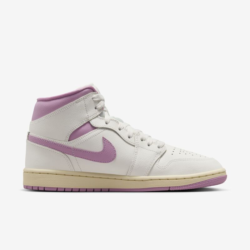 Air Jordan 1 Mid, Vela/Orquídea-Muslín, hi-res