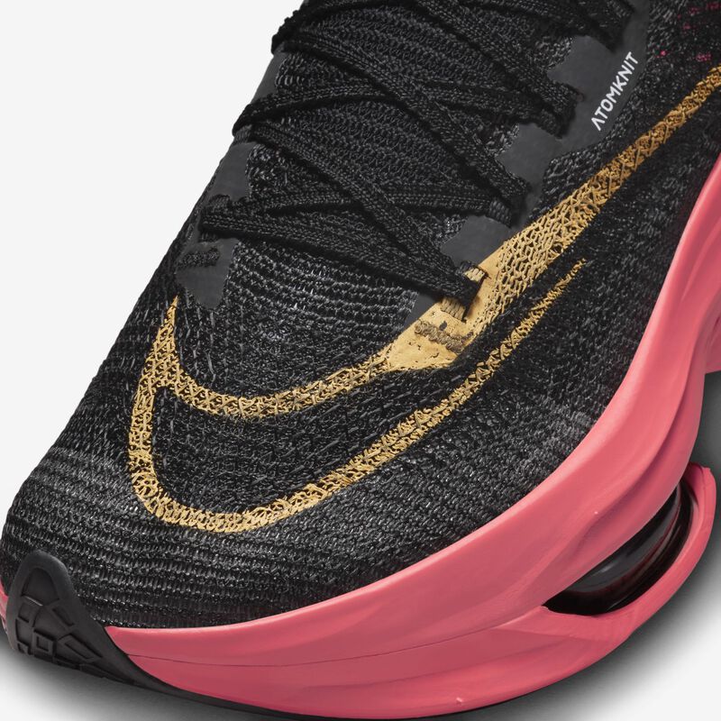 Nike Alphafly 2, Negro/Coral marino/Blanco/Oro topacio, hi-res