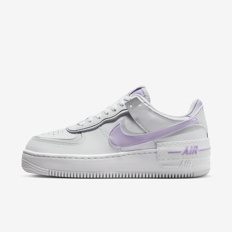 Nike Air Force 1 Shadow, Blanco/Lila Flor-Fotón Polvo-Blanco, hi-res
