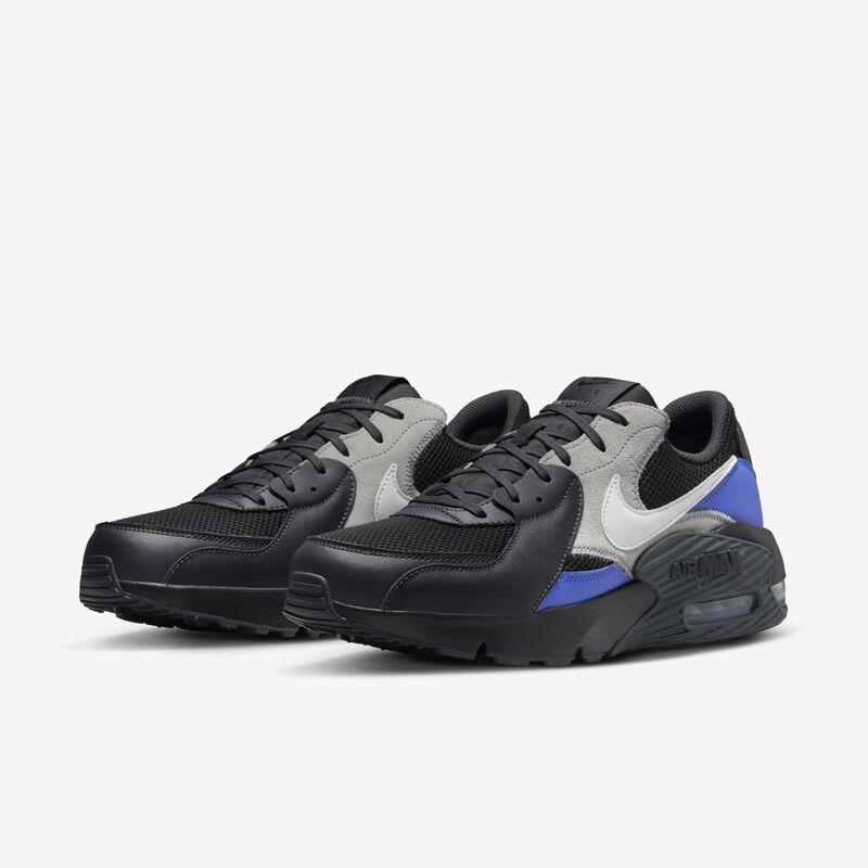 Nike Air Max Excee, Gris Humo Oscuro/Blanco Cumbre-Negro, hi-res