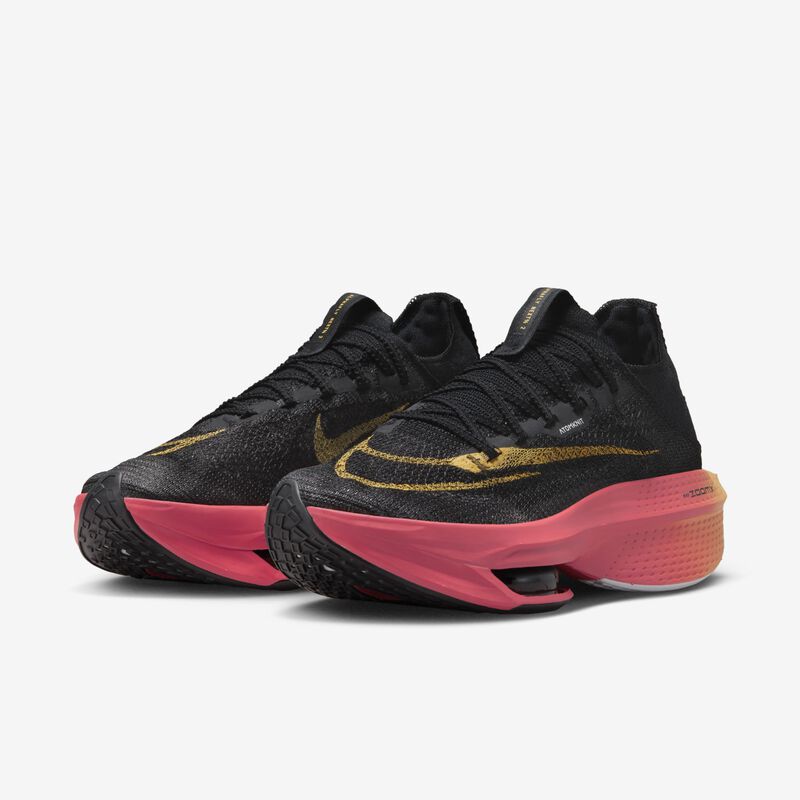 Nike Alphafly 2, Negro/Coral marino/Blanco/Oro topacio, hi-res