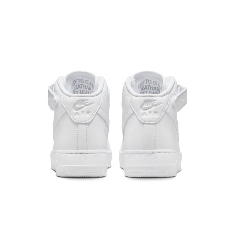 Nike Air Force 1'07 Mid Fresh, Blanco/Blanco-Blanco-Gris Lobo, hi-res