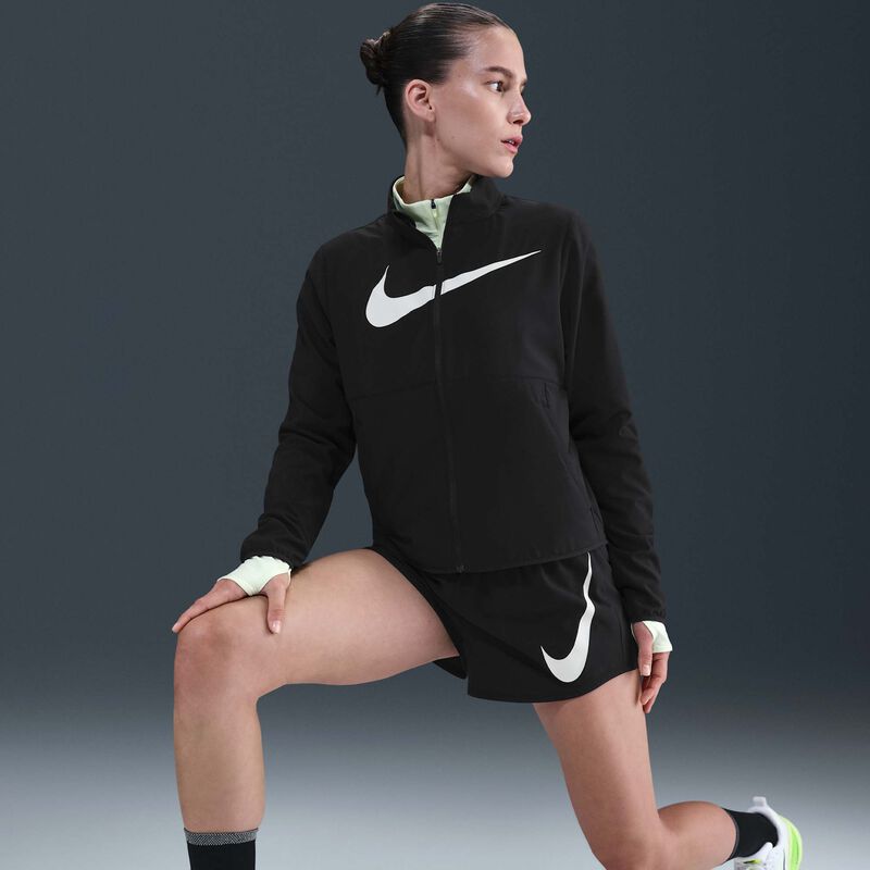 Nike One Swoosh, Negro/Blanco, hi-res