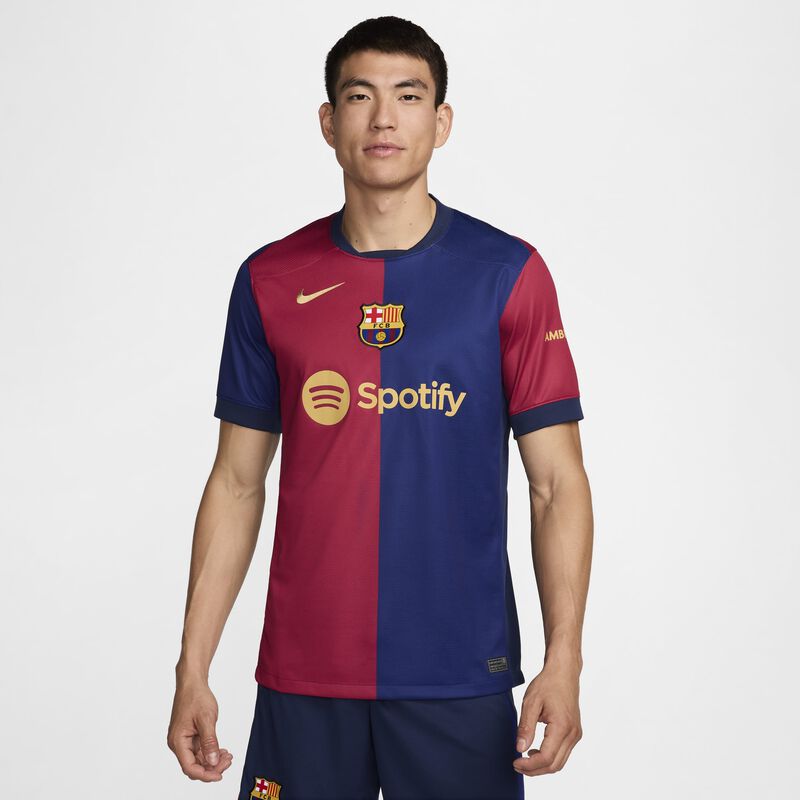 FC Barcelona local 2024/25 Stadium, Azul Real Intenso/Rojo Noble/Oro Club, hi-res