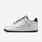 Nike Air Force 1 '07 Mini Jewel, Blanco/Negro-Oro Metalizado, hi-res