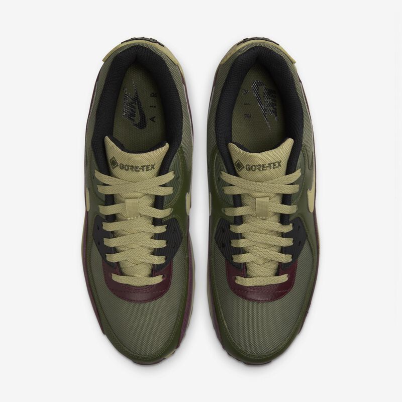 Nike Air Max 90 GORETEX, Oliva Medio/Cargo Khaki/Borgoña Crush/Oliva Neutro, hi-res