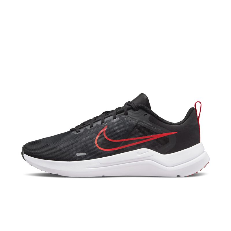 Nike Downshifter 12, Negro/Gris humo oscuro/Gris humo claro/Blanco, hi-res