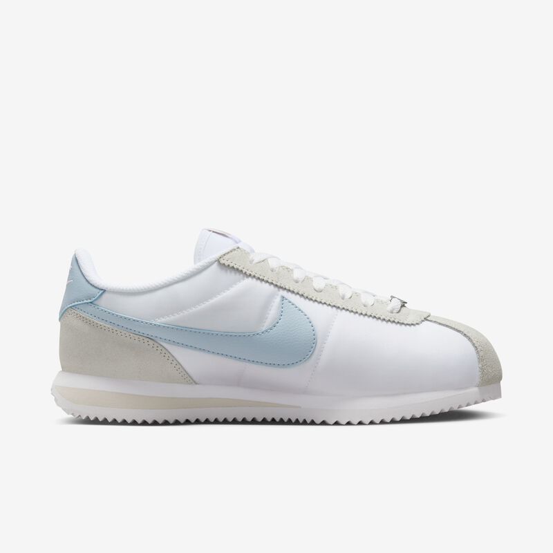 Nike Cortez, Blanco/Marrón Orewood Claro/Blanco Cumbre/Azul Armería Claro, hi-res
