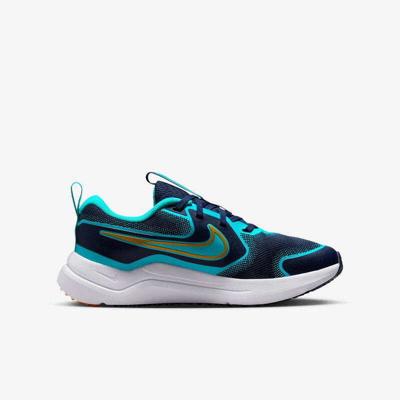 Nike Cosmic Runner, Azul Marino Medianoche/Cactus Empolvado/Blanco/Piel De Naranja, hi-res