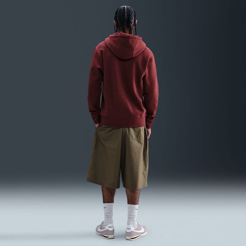 Nike Club, Rojo team oscuro/Rojo team oscuro/Blanco, hi-res