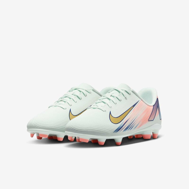 Nike Jr. Vapor 16 Club Mercurial Dream Speed, Moneda De Oro Metálico/Pulso Carmesí/Verde Pálido, hi-res