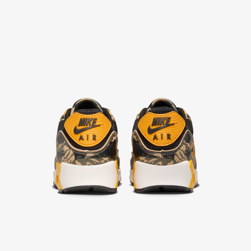 Nike Air Max 90 Premium, Negro/Oro Universitario/Beige Paracaídas/Negro, hi-res