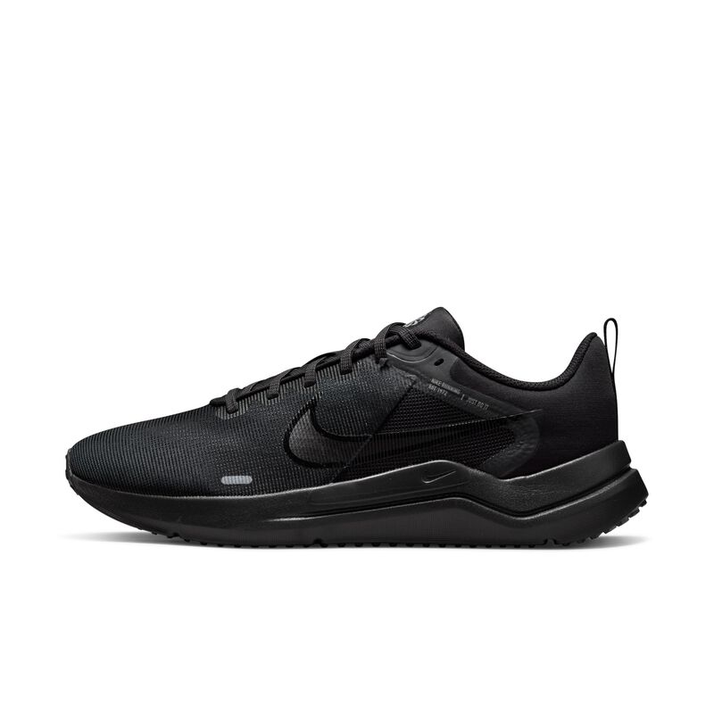 Nike Downshifter 12, Negro/Gris partícula/Gris ahumado oscuro, hi-res